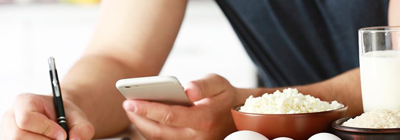Percision Blog Header Counting Calories