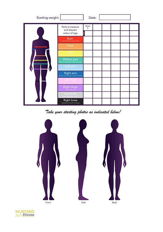 Measurements Female Img