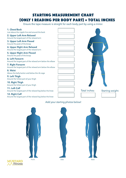 Measurements Male Img